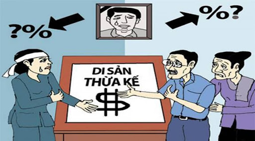 Bố không cho con tài sản có kiện được không