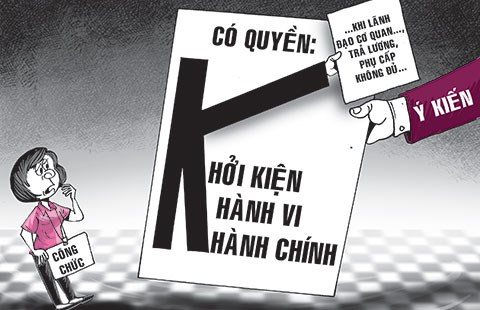 Khởi kiện vụ án hành chính
